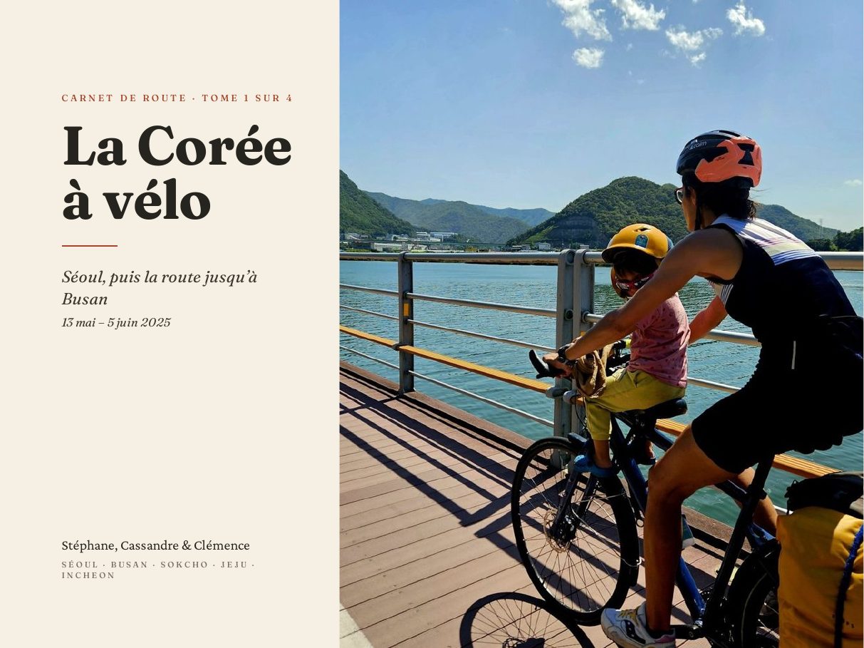 Cover of the book Korea by bike