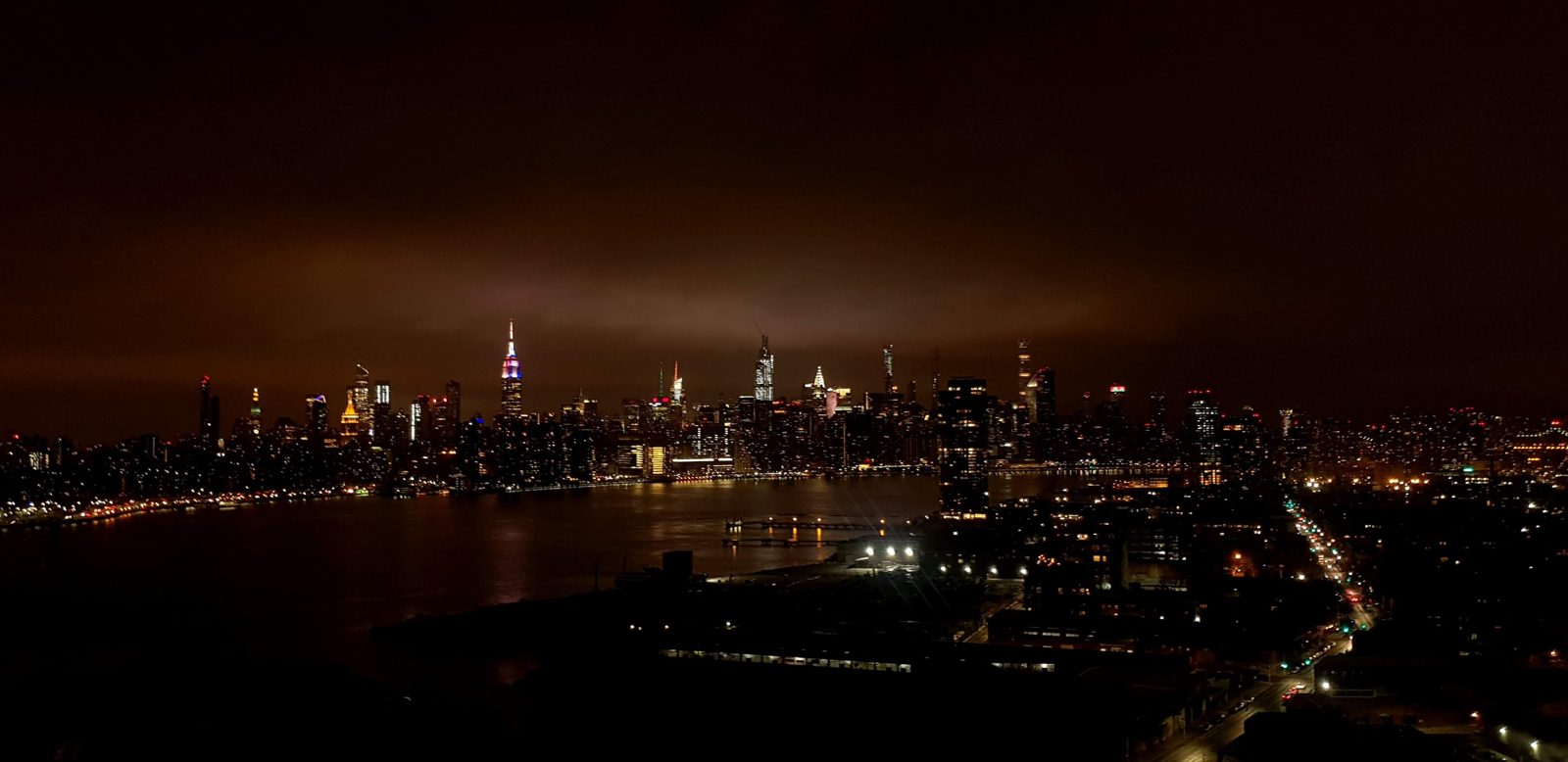 Manhattan depuis le rooftop du Westlight