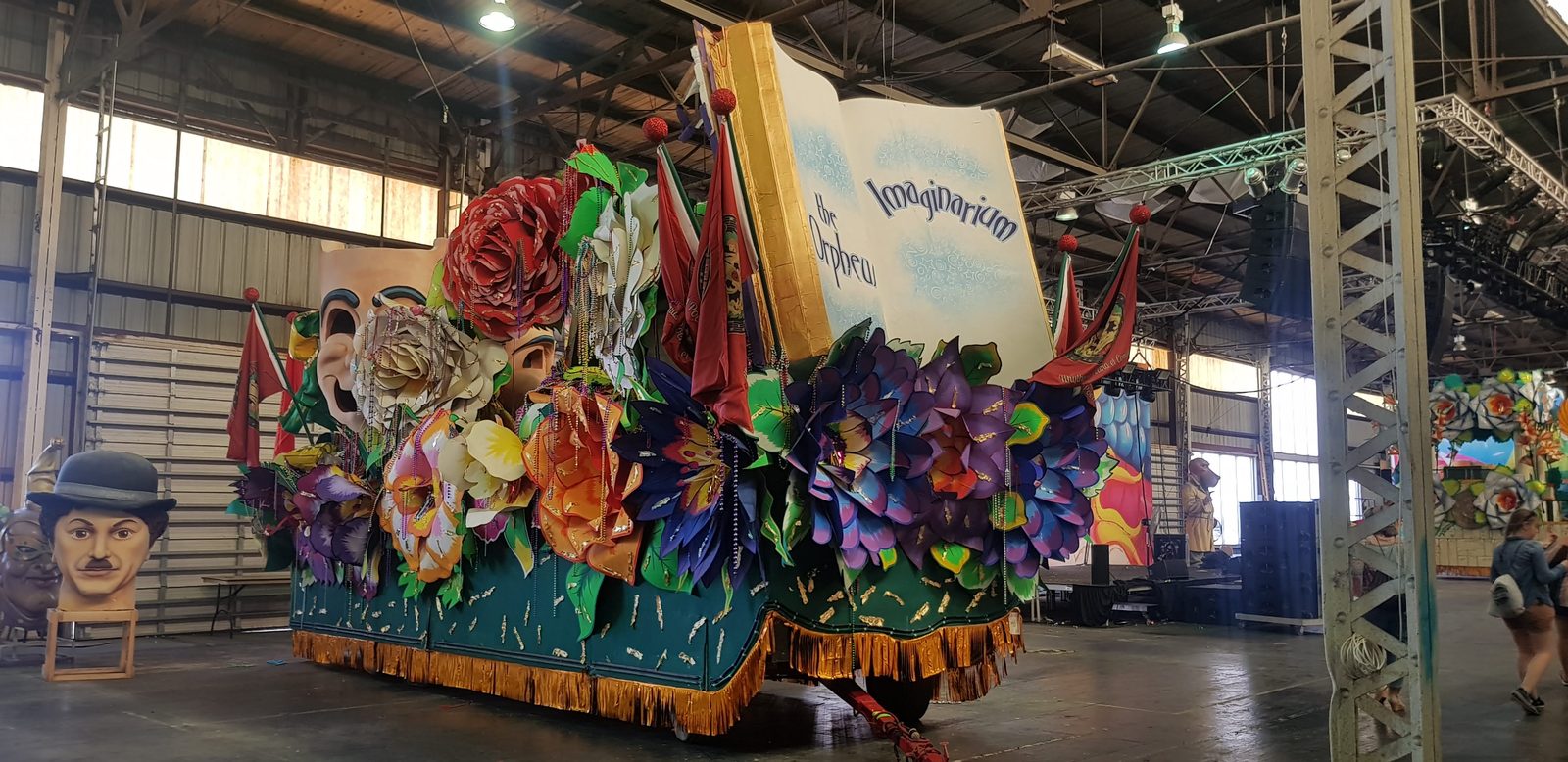 Les chars de Mardi Gras World