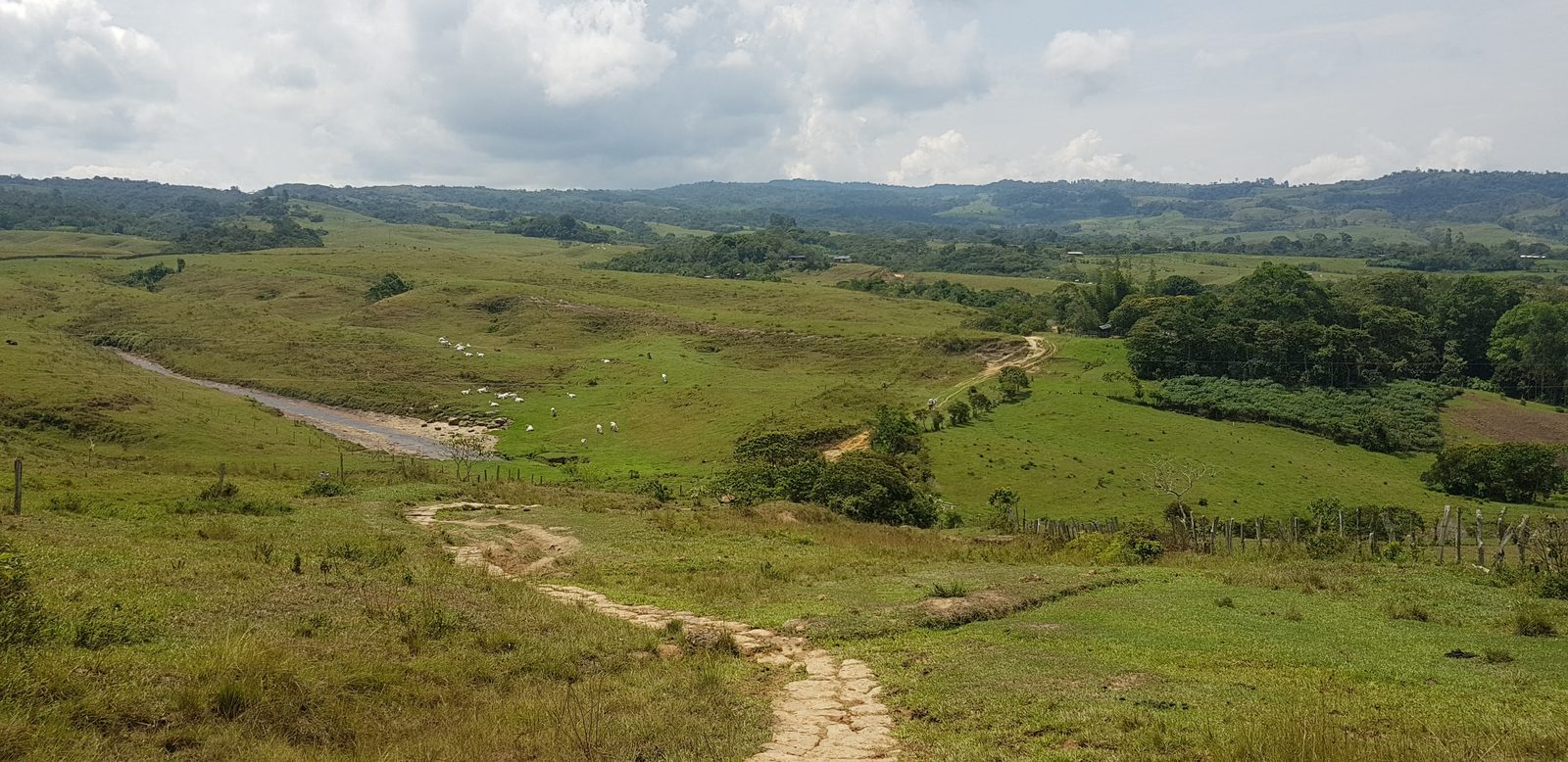 Le sentier pavé vers Las Gachas