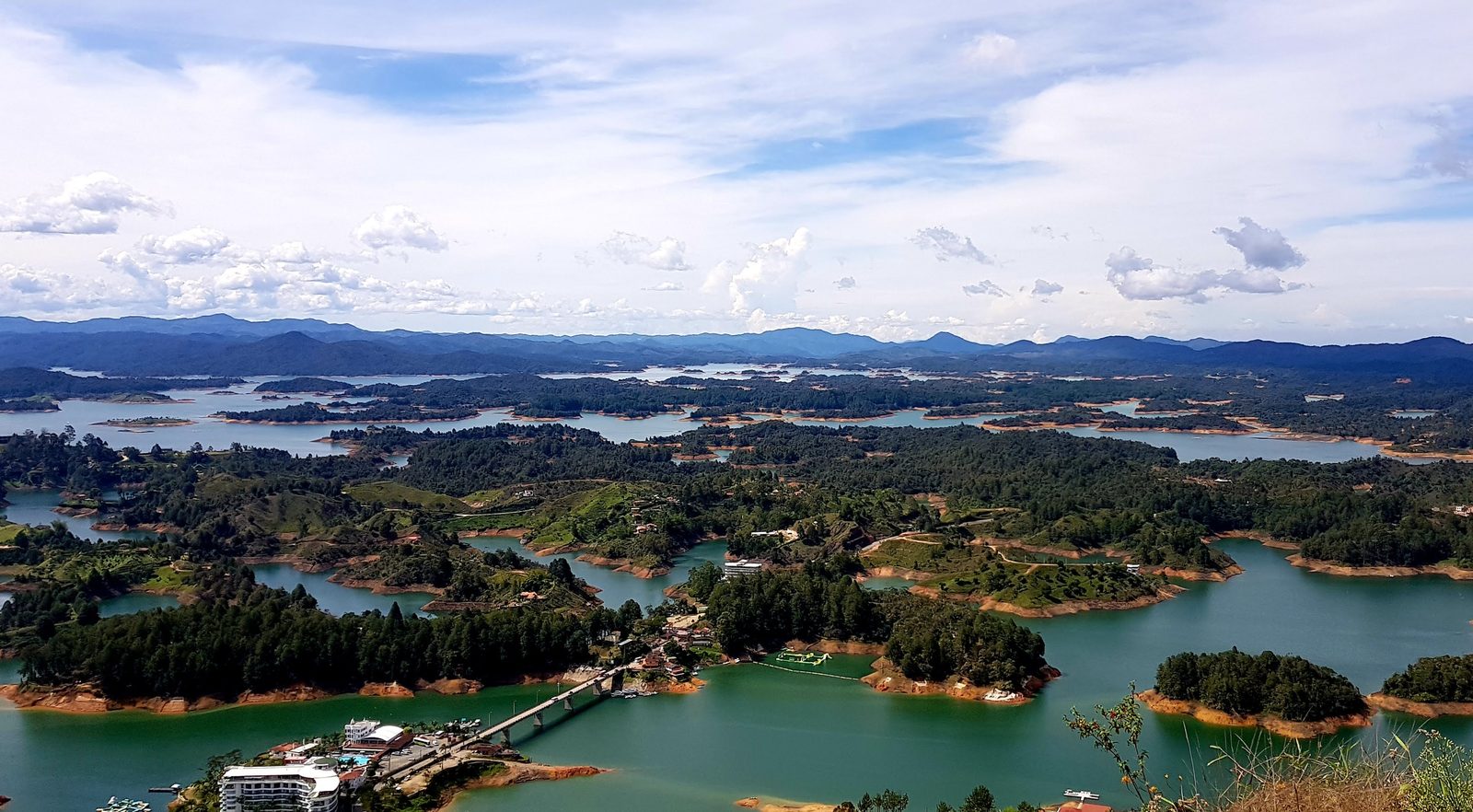 Les îles du lac de Guatapé