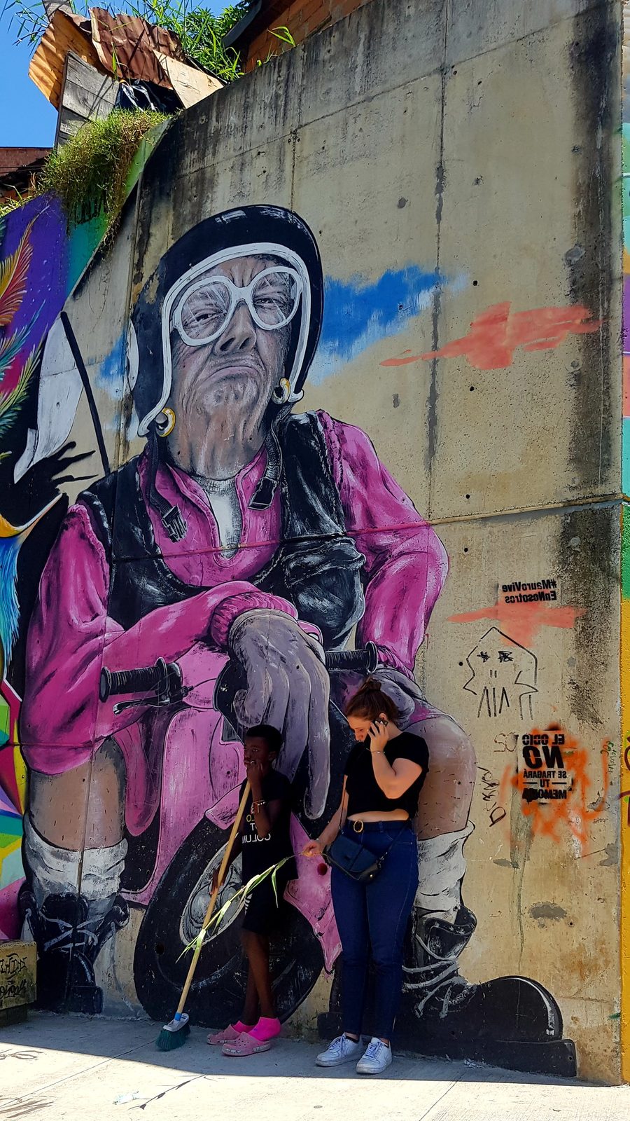 Les graffitis de la Comuna 13