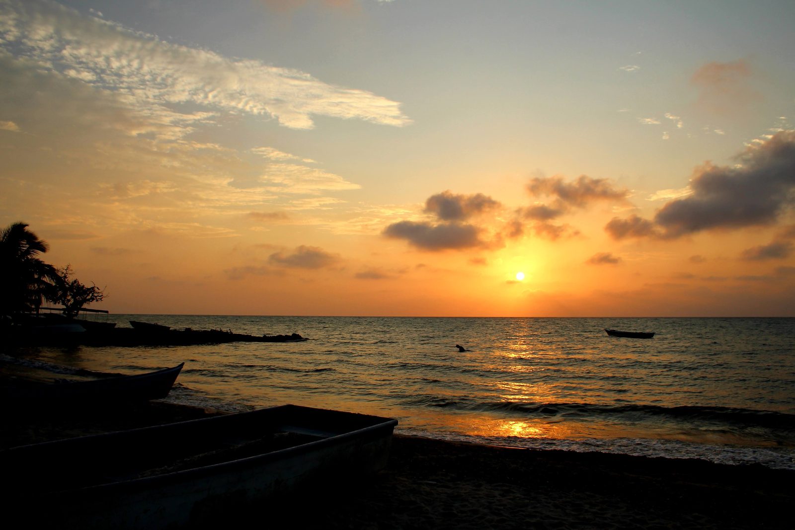 Le soleil se couche à Rincón del Mar