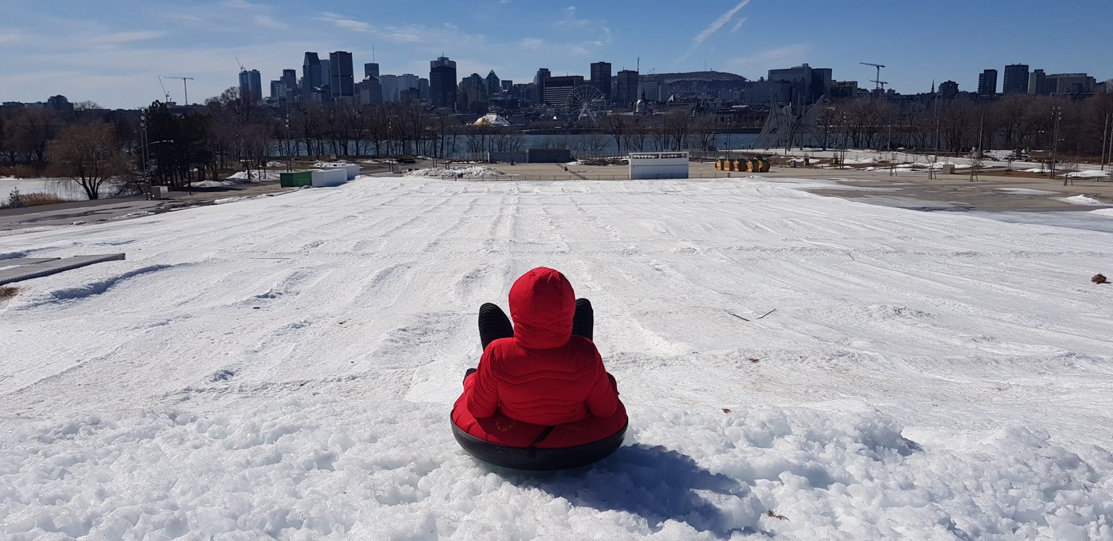 Les dernières glissades de la Fête des Neiges