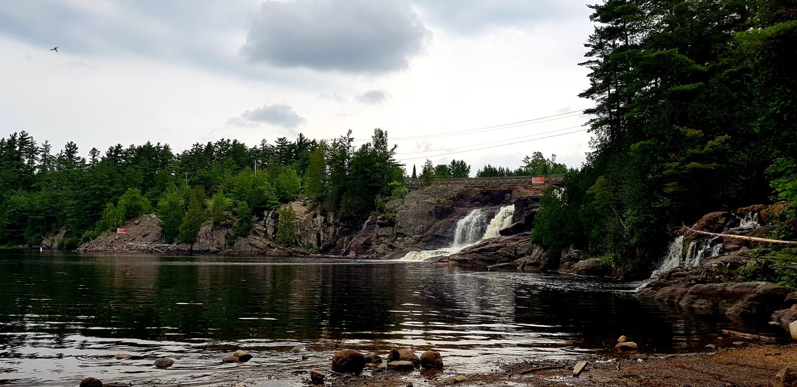 Les chutes de Bracebridge