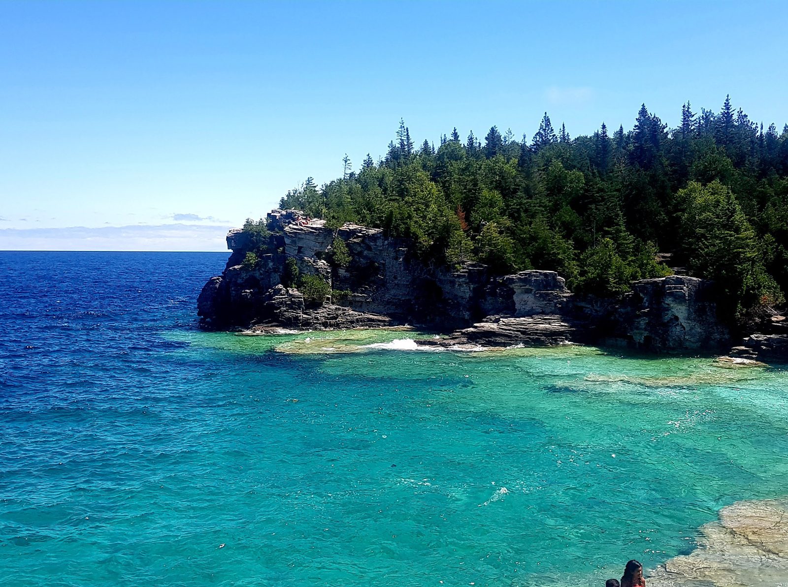 Un îlot au large du Bruce Trail