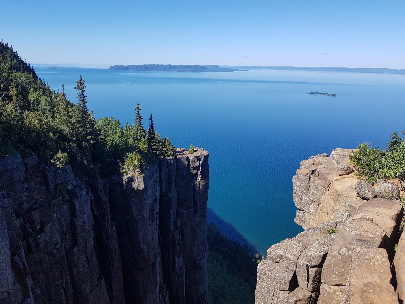 Les falaises du Géant endormi