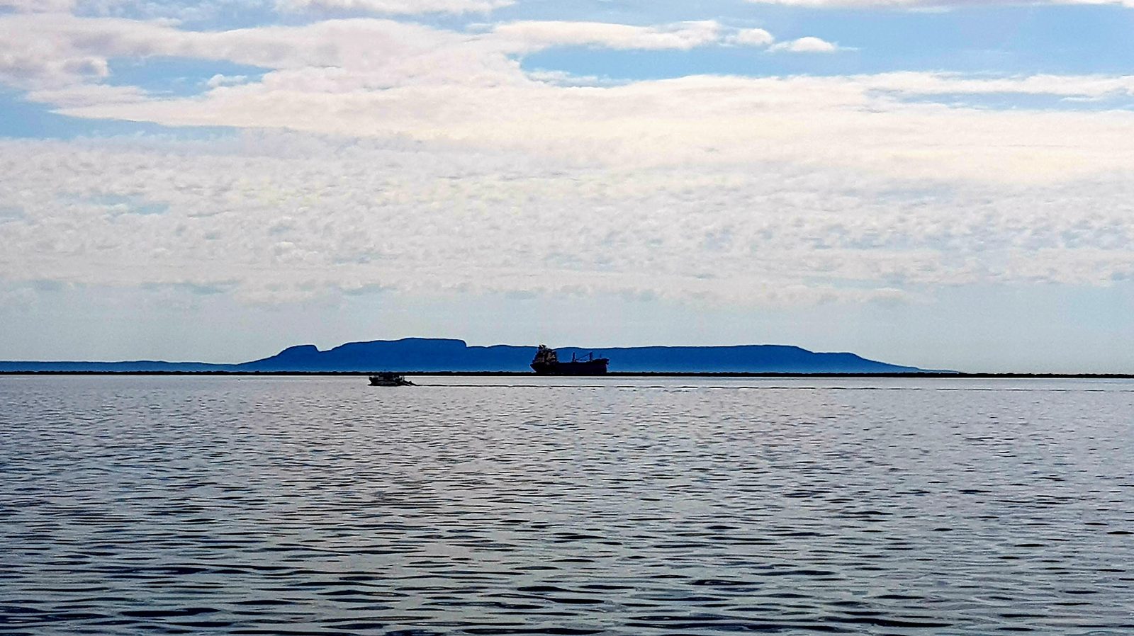 Le Géant endormi, vu de Thunder Bay