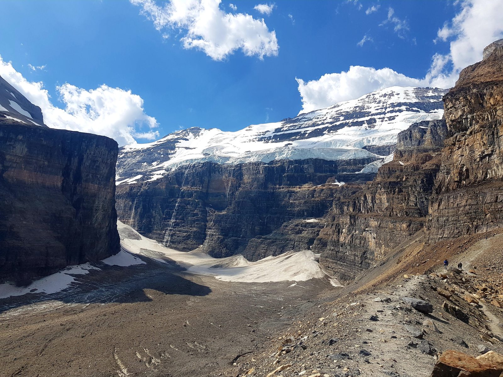 La plaine des Six Glaciers