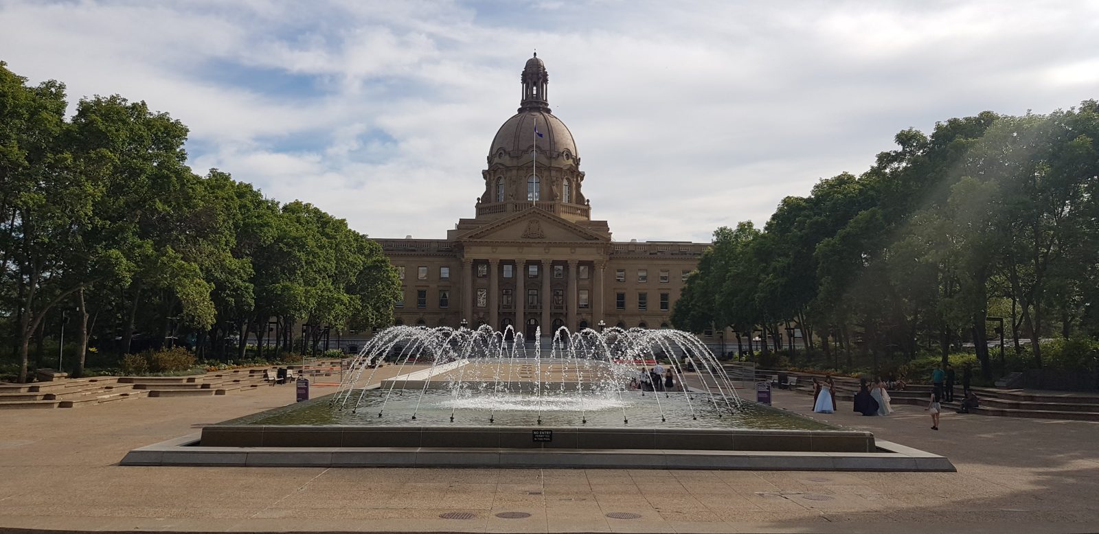 Le palais législatif de l'Alberta, à Edmonton