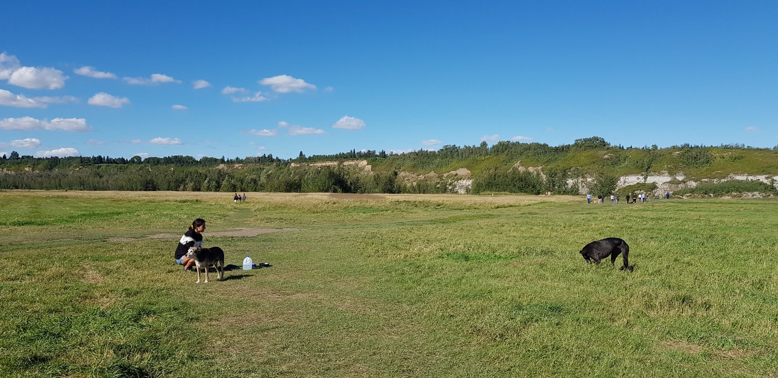 Max et Kenya au parc