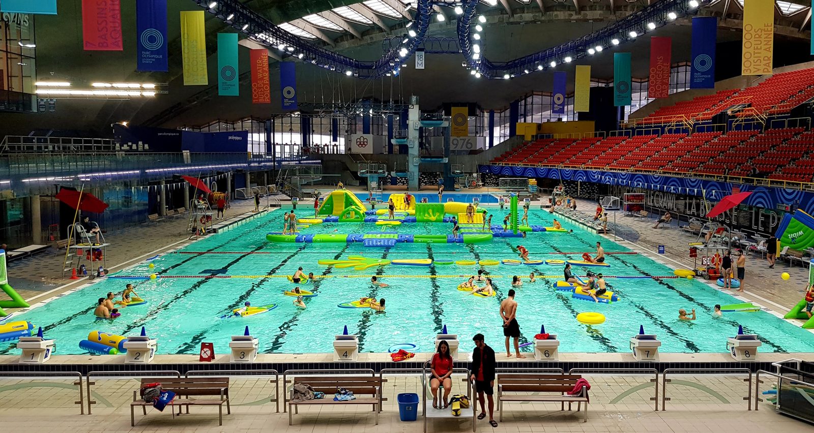 La piscine du complexe olympique