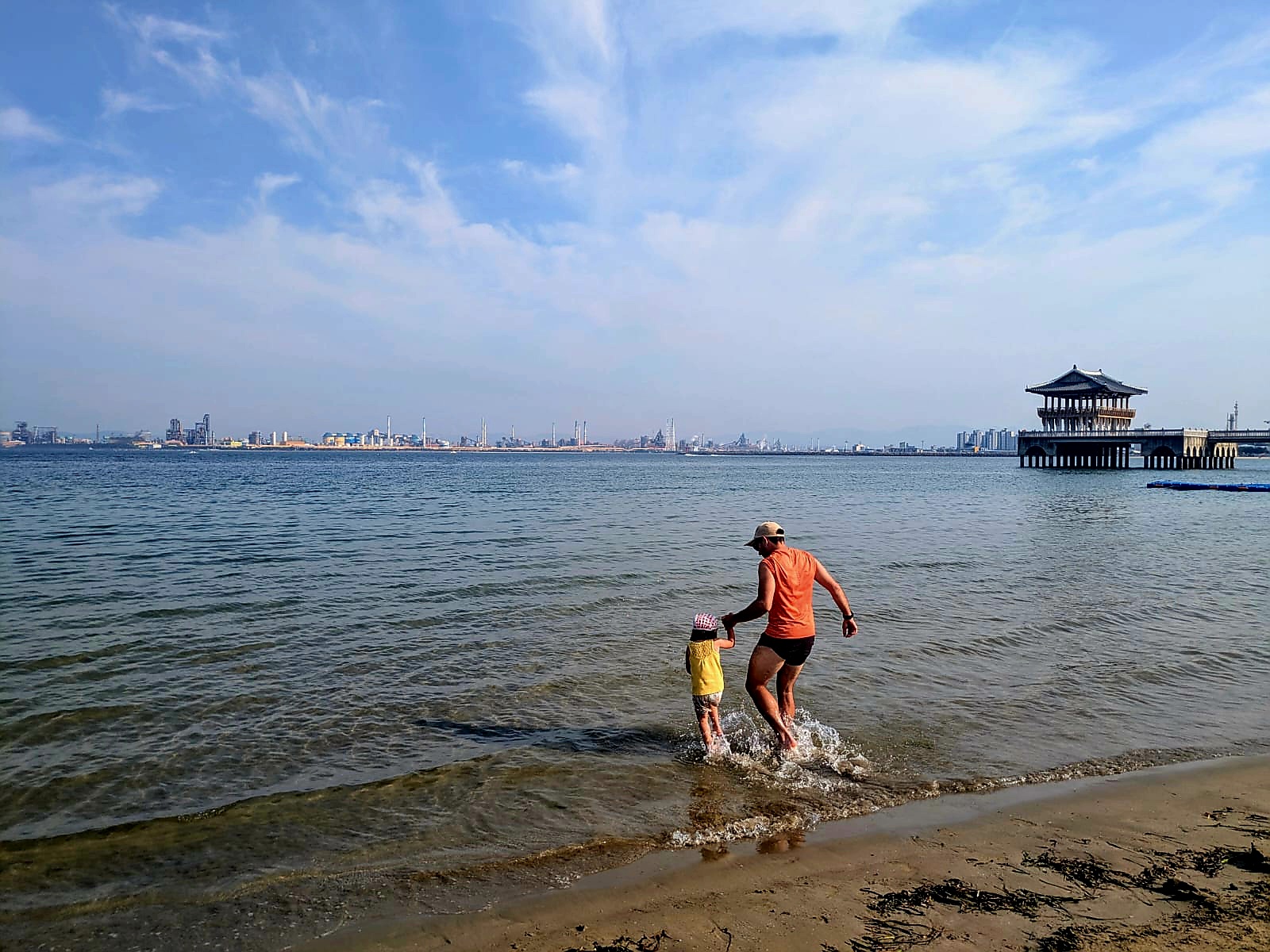 Pohang, l'ouverture sur la mer du Japon.