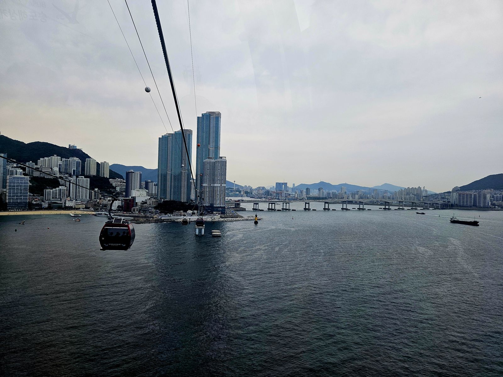 Busan, ville portuaire.