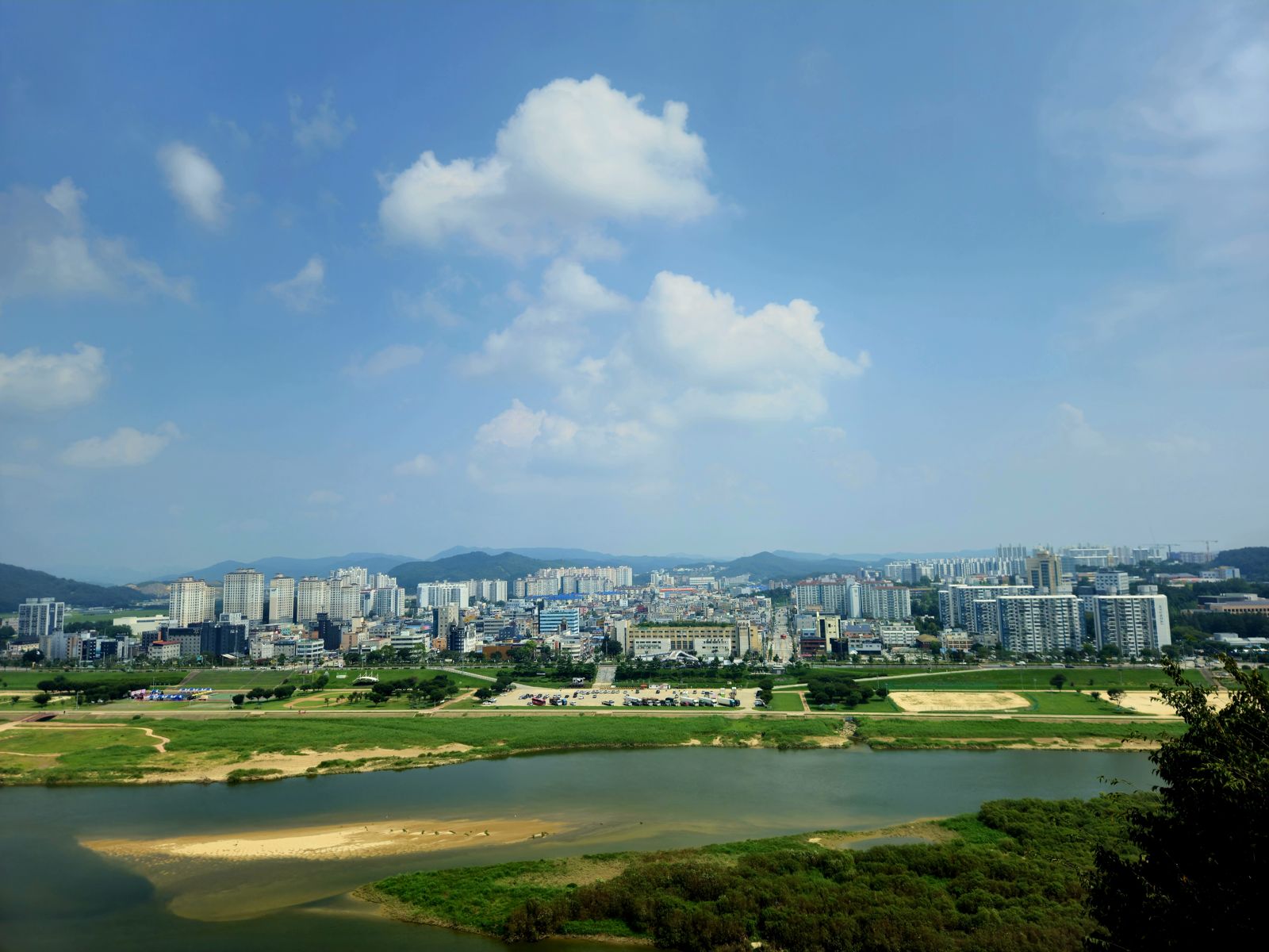 Gongju, Sejong et Mokcheon